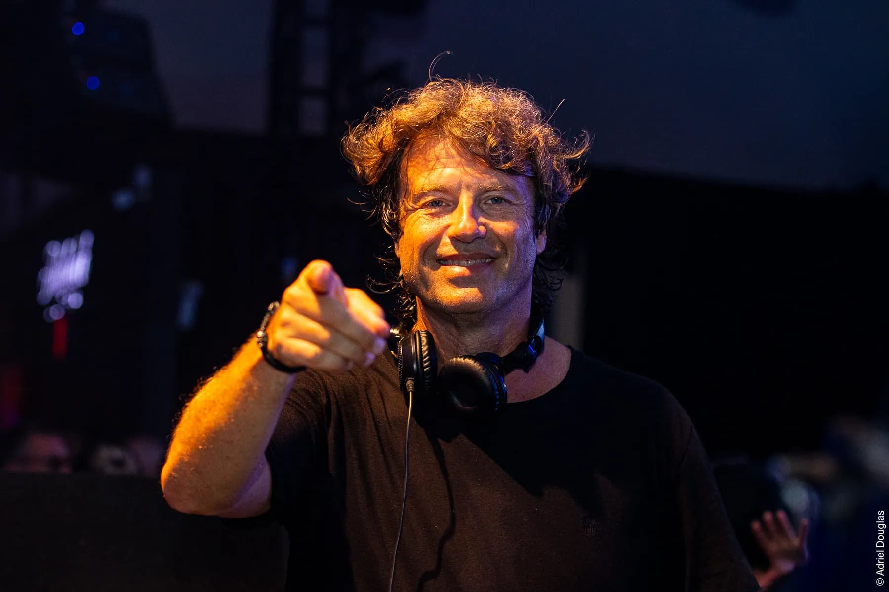 Hernán Cattáneo tocando en una edición anterior de P12, fotografía de Adriel Douglas